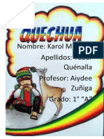 Caratula Quechua