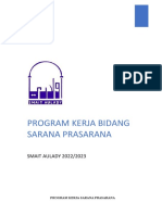 Program Kerja Sarana Prasarana 2022-2023