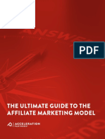 The Ultimate Guide To The Affiliate Marketing Model