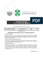 Í N D I C E Administración Pública de La Ciudad de México: Secretaría de Movilidad