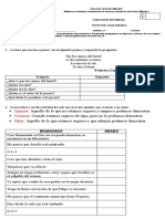 Prueba Intermedia Grado 2. Filosofía