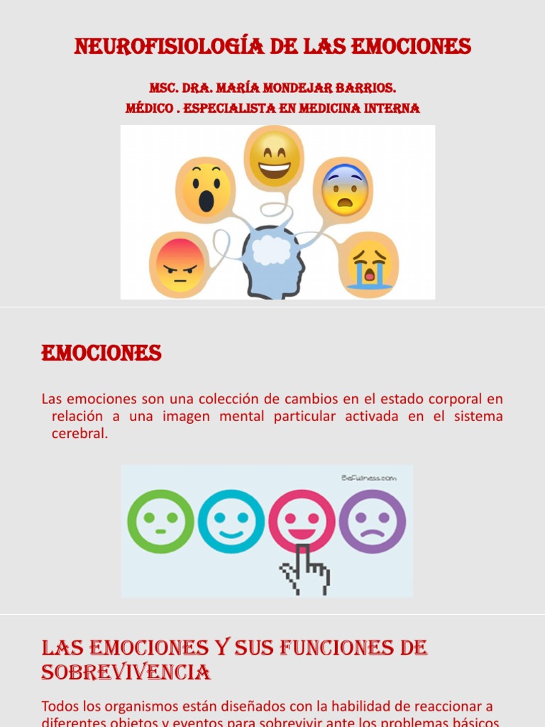 Neurofisiología de las Emociones | PDF | Las emociones | Cerebro