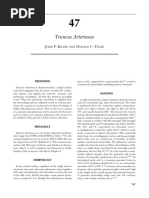 Truncus Arteriosus: J F. K D C. F