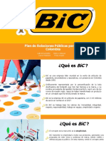 Plan PR BiC Colombia: BiC lidera mercado papelería Colombia