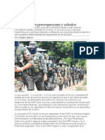 Conflicto Farc Entre Preocupaciones y Calculos Frederic Masse Uniexternado