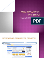 How To Convert PPT To PDF