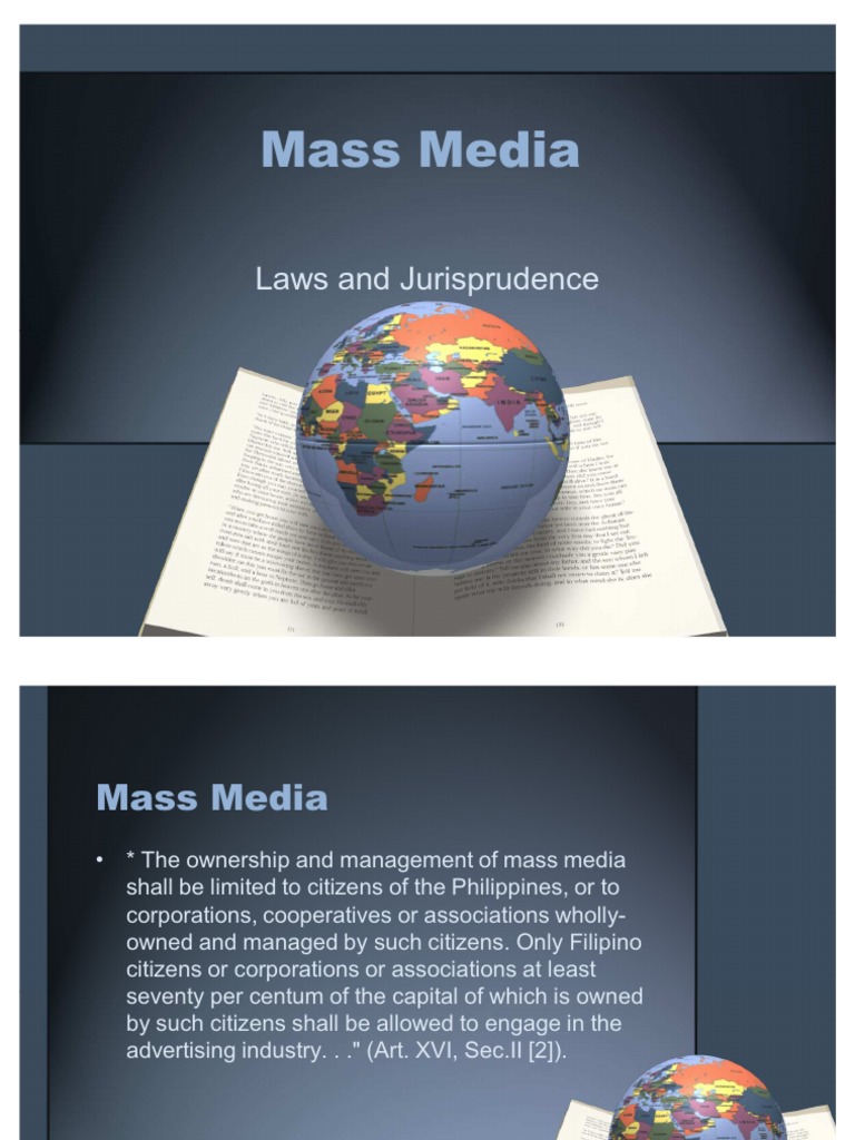 Mass Media Laws and Jurisprudence PDF Search And Seizure Privacy
