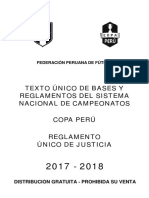 REGLAMENTO COPA PERÚ 2017-2018 FPF