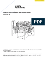 Workshop Manual 4Hk1-6Hk1 Isuzu Engine: Workshop Manual Integration of The Following Models: E385 (Tier 3)