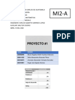 Proyecto No. 1 Mi2a
