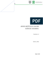 Guia de Usuario Aviso Articulo 156bis