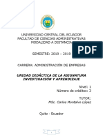Unidad Didactica Investigacion Aeld_2019-2019 Dr. Montalvo (1)