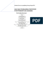 Perencanaan Pembuatan Konveyor Penghitung Barang Dengan PLC