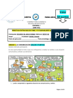 Análisis de situación comunicativa sobre una conversación entre un padre y su hijo