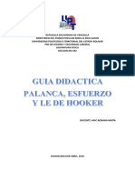 Guia de Palanca y Esfuerzo, Ley Dehooker