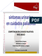 Sintomas en Cuidados Paliativos