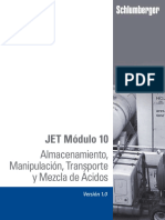 JET - 10 Almacenamiento, Manipulacion, Transporte y Mezcla de Acidos