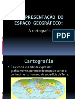 A Representação Do Espaço Geográfico