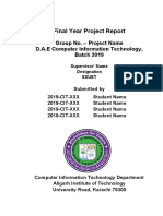 Project Report 2019