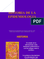 3 Historia de La Epidemiologia