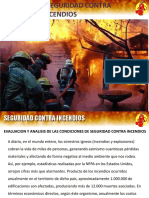 Evaluación del sistema de seguridad contra incendios