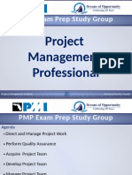 PMP Exam Prep Study Group: Project Management Professional