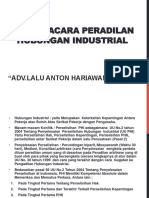 Hukum Acara Peradilan Hubungan Industrial