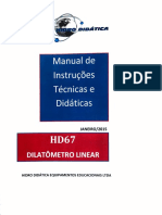 Manual Do Dilatômetro Linear