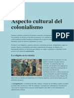 Cultura colonial