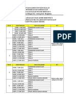 Jadwal Uas 2