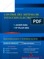 Control Del Sistema de Inyeccion Electronico