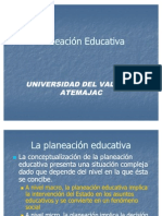 Planeación Educativa