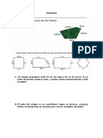 Problemas de geometría y álgebra para practicar