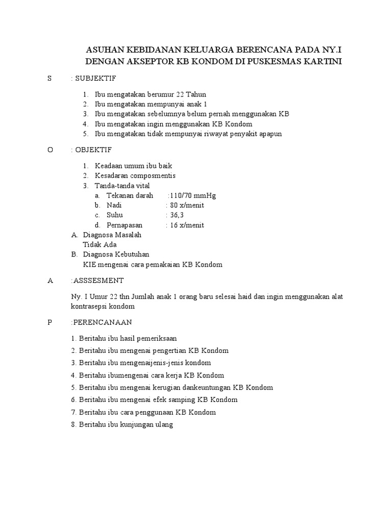 Askeb KB | PDF | Kesehatan Holistik