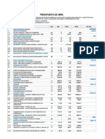 Presupuesto General 2