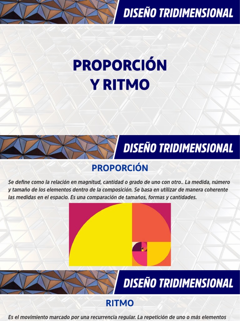 Proporción y Ritmo. | PDF