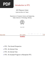 Introduction To RTL: GCC Resource Center