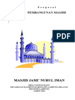 Proposal Masjid Nurul Iman