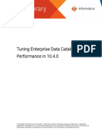 Tuning Enterprise Data Catalog Performance in 10.4.0