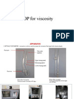 SOP For Viscosity