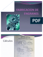 Fabricacion de Engranes