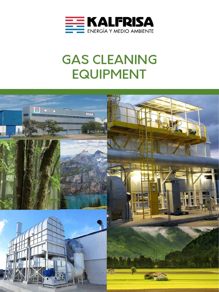Gas Cleaning Equipment PDF Volatile Organic Compound Biogas