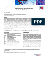 A Study On The Significance of The Crumb Rubber Classification On The Ductility Test For Rubberized Asphalt Binder