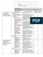 Self Assessment Tool Principle Ii. Curriculum and Instruction