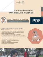 STRESS MANAGEMENT TIPS FOR HEALTH WORKERS