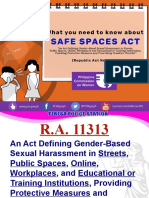 Safe Spaces Act - Vaw Topics