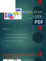 Sosialisasi MFK 18