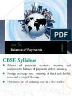 Subhash Dey's Ch-5 Balance of Payment PPTs (Shree Radhey Publications)