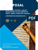 Proposal Tim Agus Salim - CLFest Brawijaya 2022