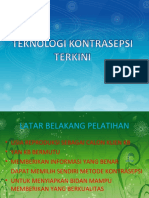 Teknologi Kontasepsi Pendahuluan